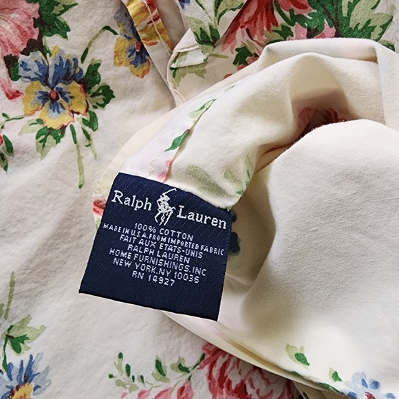 Vintage Ralph Lauren Claire Floral Sheet Set - King - Picture 5 of 5
